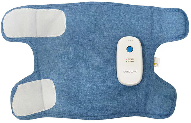 東龍無線氣壓式按摩腿帶 亞麻布材質 溫熱熱敷, TL-2101