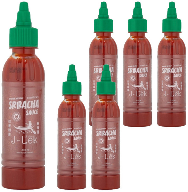 제이렉 스리라차 소스, 225ml, 6개