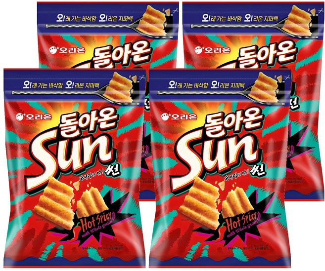 오리온 태양의 맛 썬, 273g, 4개