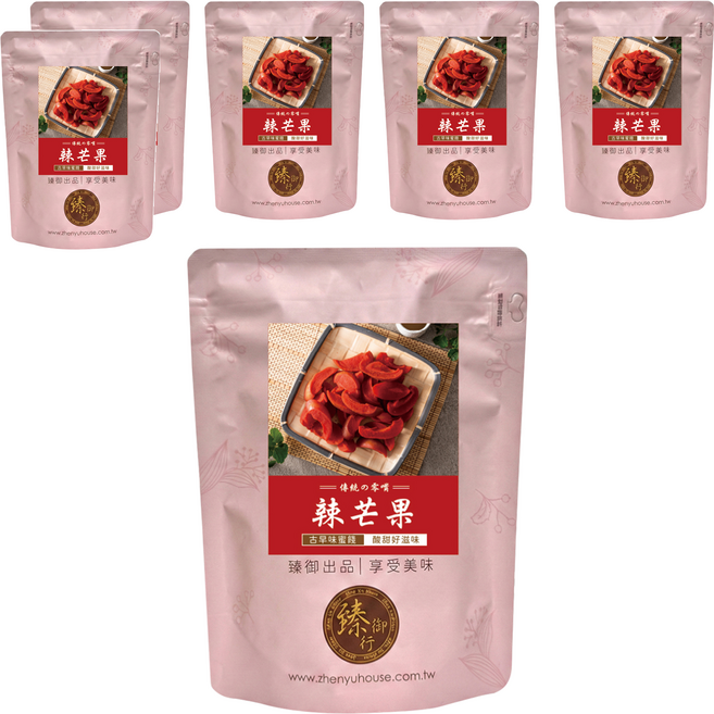 臻御行 辣芒果, 250g, 6個
