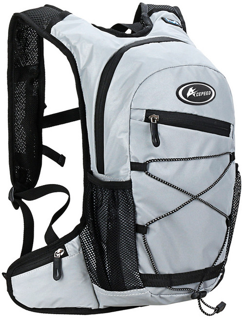 에이스피드 자전거 배낭, 그레이, 1개