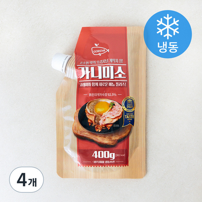 고래미 가니미소 (냉동), 400g, 4개