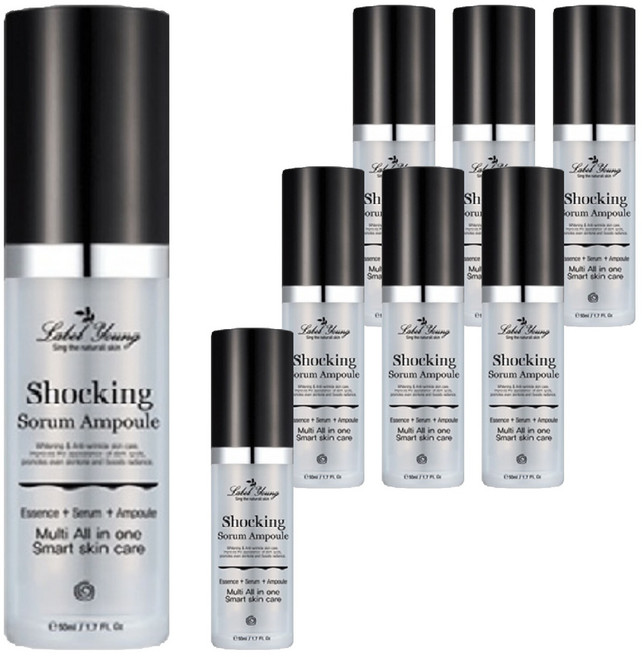 라벨영 쇼킹 소름 앰플, 50ml, 8개