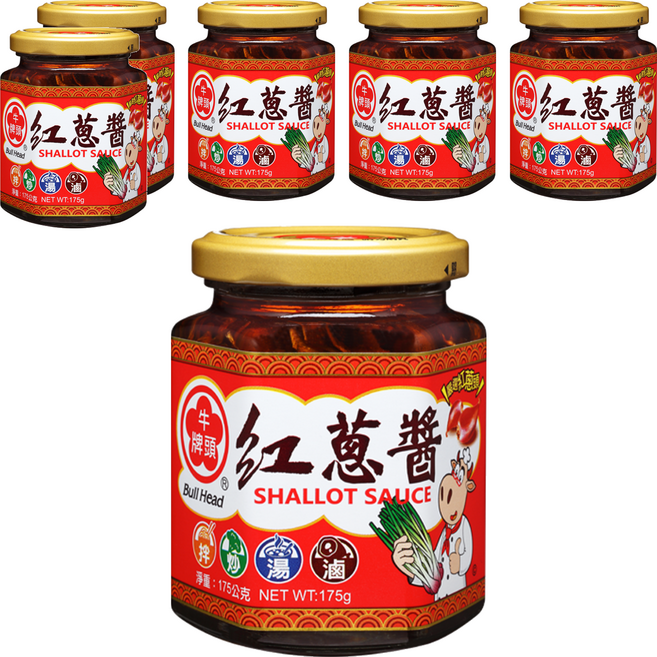 牛頭牌 紅蔥醬, 175g, 6罐