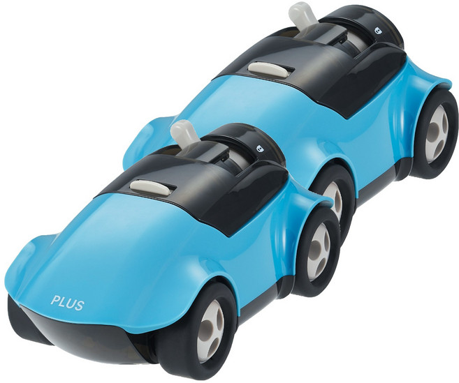 PLUS 普樂士 汽車削鉛筆機 FS-660, 藍色, 2個