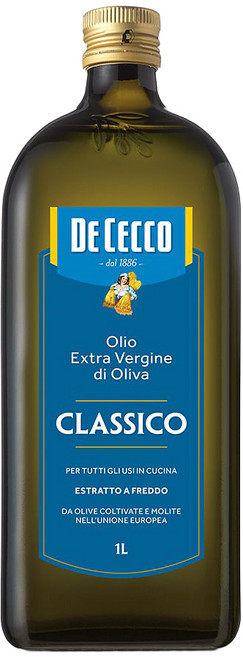 DE CECCO 得科 特級初榨橄欖油, 1L, 1瓶