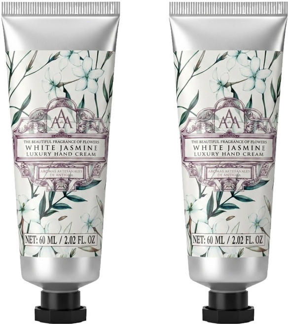 AROMAS ARTESANALES DE ANTIGUA 護手霜 白茉莉, 60ml, 2條
