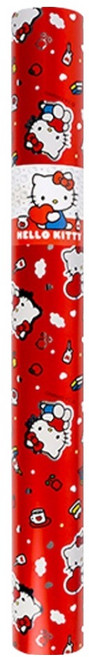 Sanrio 三麗鷗 金屬光澤包裝紙捲 (大), 紅色, 1捲
