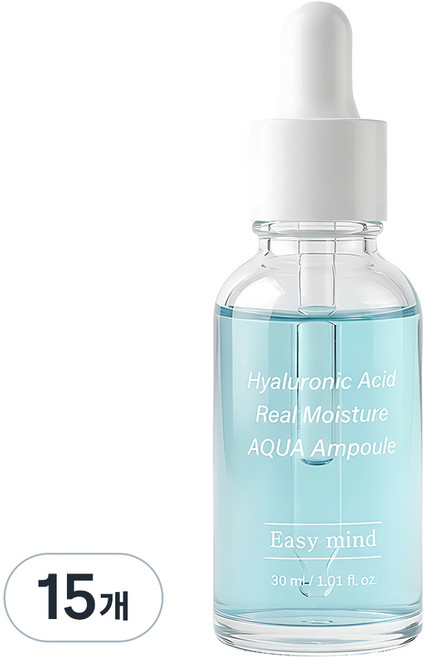 이지마인드 히알루론산 리얼보습 수분앰플, 15개, 30ml