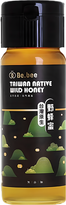 FUNG GUO 蜂國蜜蜂莊園 台灣原生野蜂蜜, 420g, 1瓶