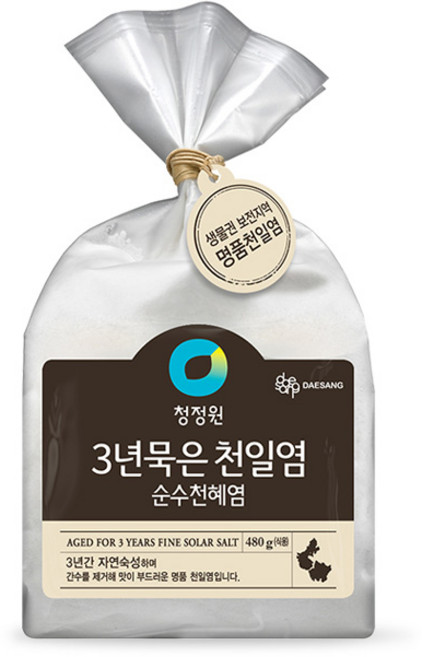 청정원 3년묵은 천일염, 480g, 1개