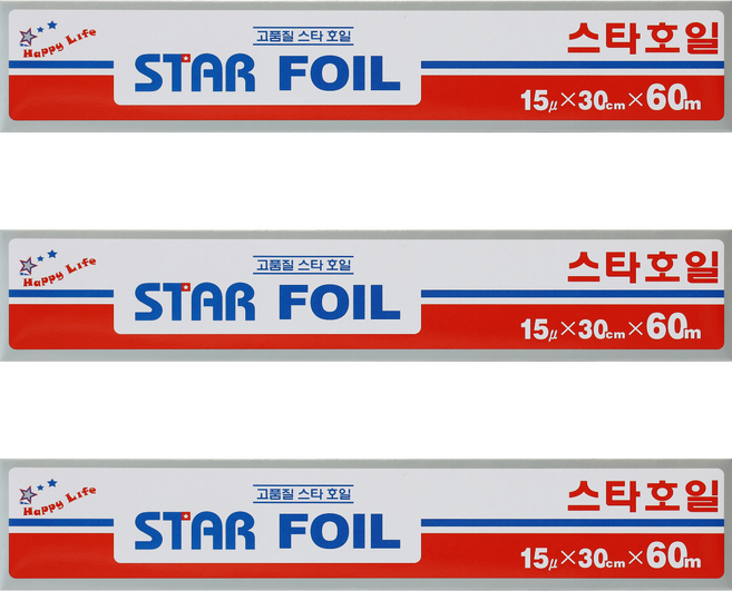 지제이알미늄 스타호일, 60m, 3개