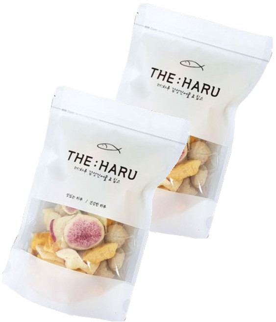 THEHARU 칩스 과일칩믹스, 100g, 2개