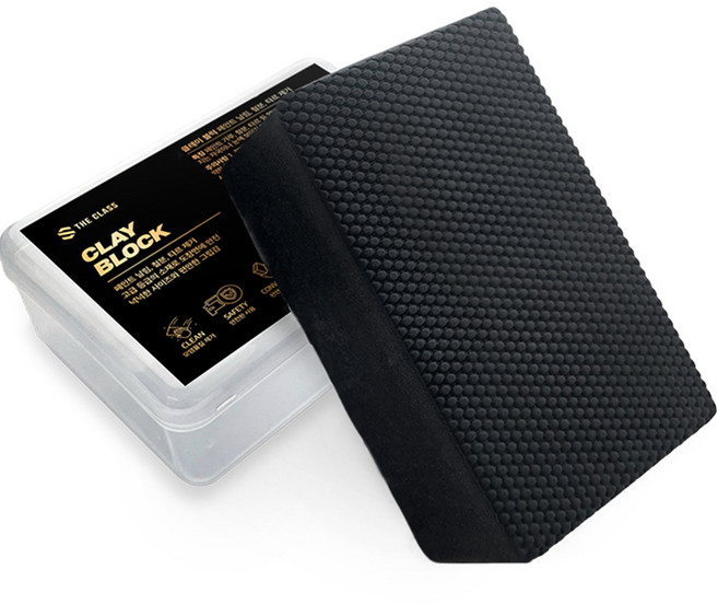 더클래스 낙진 철분제거 클레이 블럭, 75g, 1개