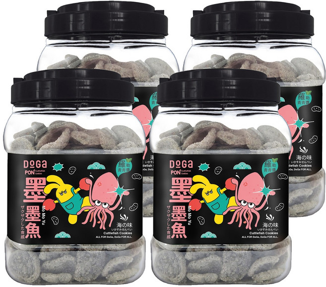 PON 墨墨魚, 130g, 4罐