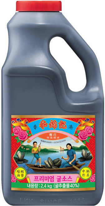 李錦記 頂級蠔油, 2.4kg, 1個