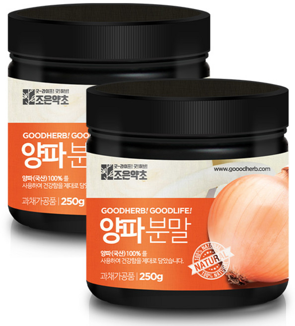 조은약초 양파가루, 250g, 2개