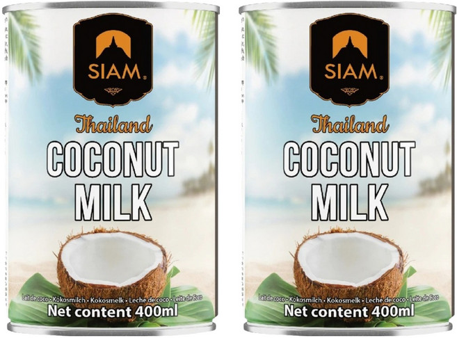 SIAM 椰奶, 400ml, 2罐