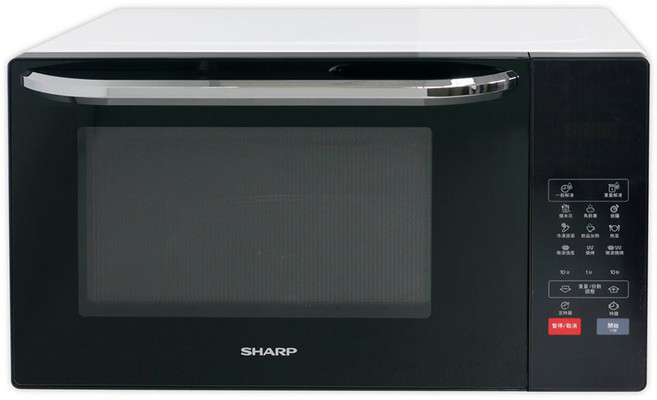 25L 微電腦燒烤 微波爐 1400W 轉盤式 白色 R-T25KG(W) 17.5kg 原廠保固12個月
