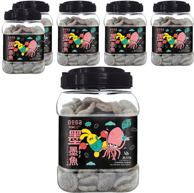 PON 墨墨魚, 130g, 6罐