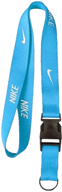 NIKE 耐吉 多功能 掛帶 證件帶 手機掛繩, 水藍色, 1條