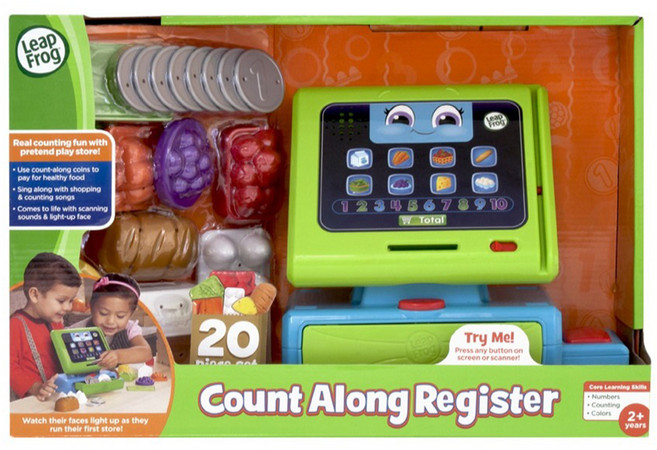 LeapFrog 跳跳蛙 互動學習收銀機, 1組, 綠色