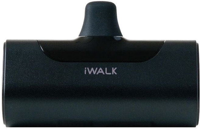 Iwalk Battery 4500mAh 20W 1孔輸出口袋充電寶4代行動電源 升級款, DBL4500NC, 黑色