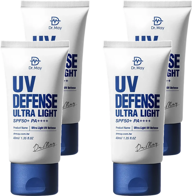 Dr.May 美博士 專業隔離清爽防曬乳 SPF50+ PA++++, 40ml, 4條
