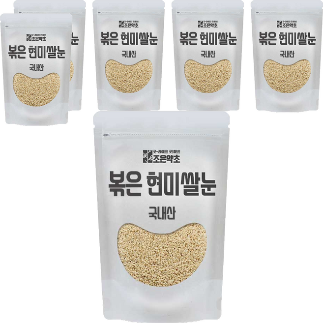 조은약초 볶은 현미쌀눈, 6개