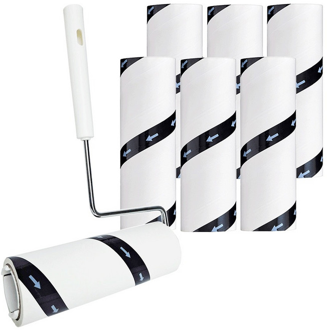 아이리스 테이프클리너 본품 + 리필 90회 6p 세트, 1세트