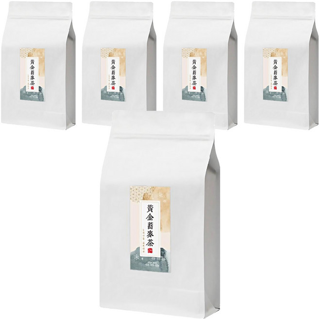 頌茶集 黃金蕎麥茶, 5g, 12包, 5袋