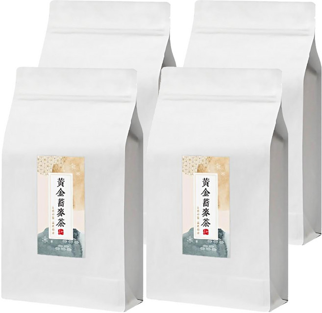 頌茶集 黃金蕎麥茶, 5g, 12包, 4袋