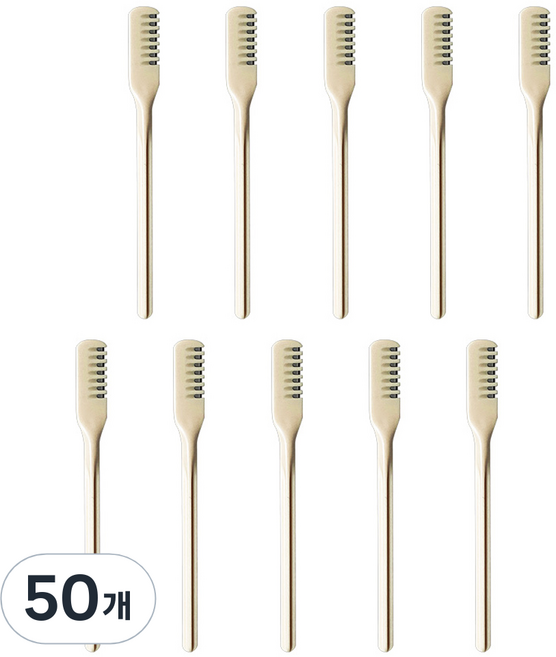 다크니스 니켄 코털 헤어 커터, 화이트, 50개