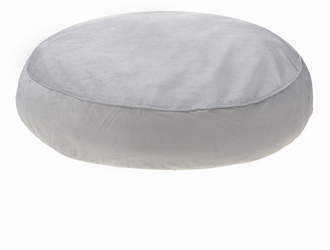 코멧 펫 극세사 강아지 쿠션 특대형 75x75x15 cm, 그레이, 1개