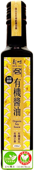 新味醬油 有機醬油, 250ml, 1瓶