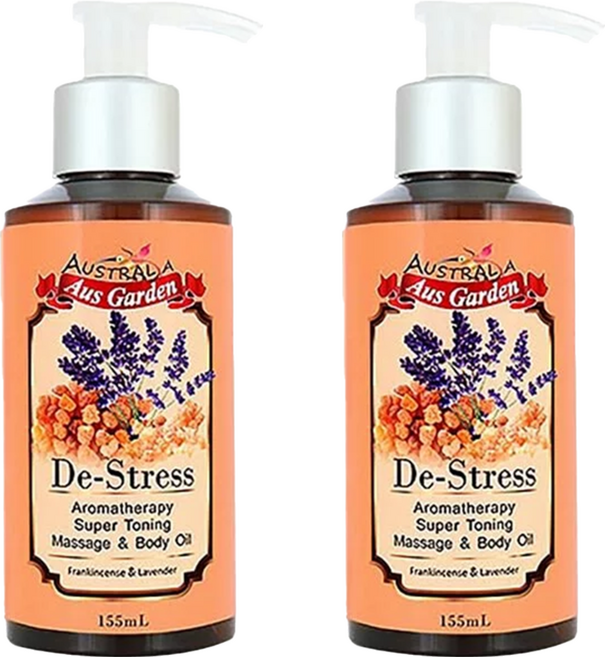 Aus Garden 澳維花園 按摩精油 乳香薰衣草, 155ml, 2瓶