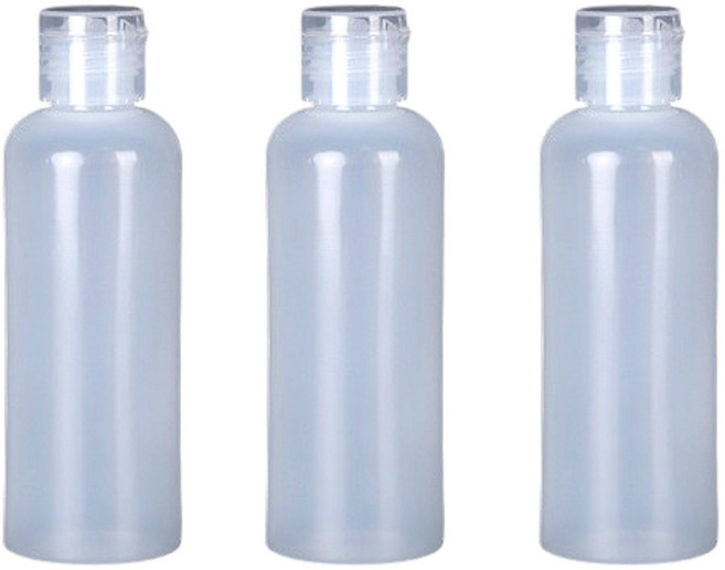 아이코어스 똑딱캡 공병 100ml, 3개, 투명