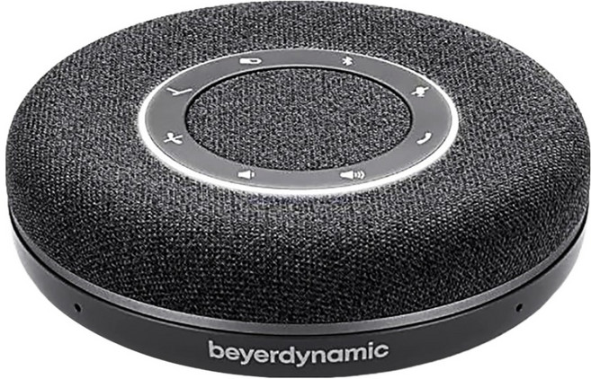 beyerdynamic 拜雅 SPACE 360度麥克風 20小時續航 IP64防塵防水 紅點設計獎 藍牙會議揚聲器, 黑色