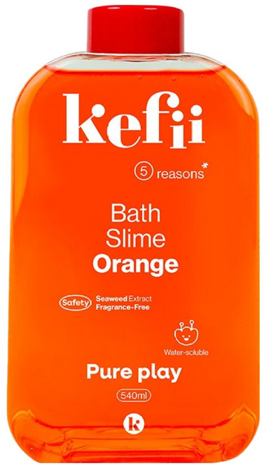 케피 배쓰슬라임 오렌지, 540ml, 1개