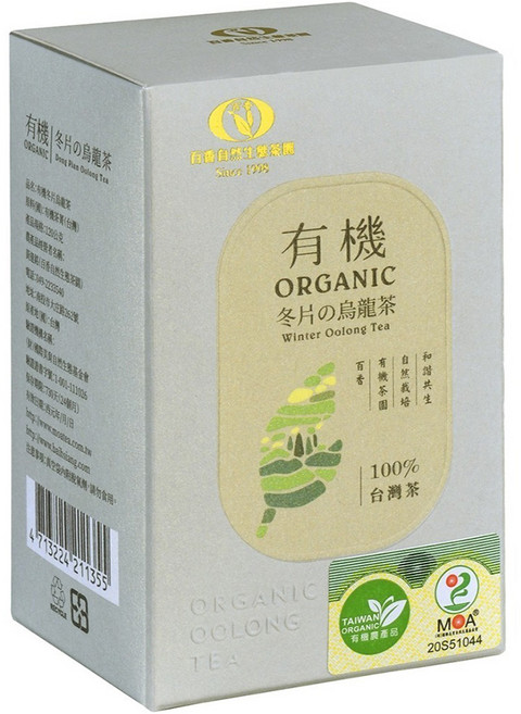 百香自然生態茶園 有機冬片烏龍茶, 120g, 1入, 1盒