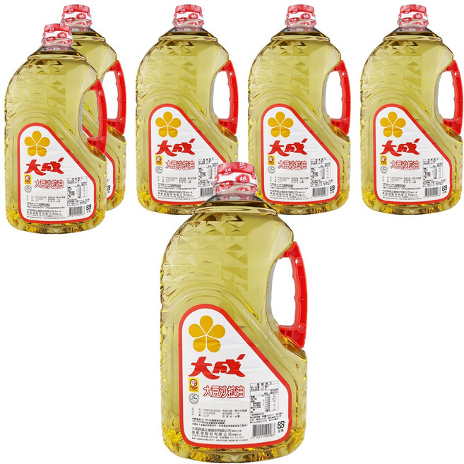 大成 大豆沙拉油, 3L, 6桶