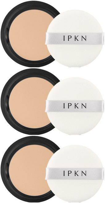 입큰 오리지널 퍼퓸 파우더 팩트 리필 20g, 23호 내추럴베이지, 3개