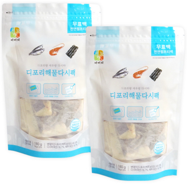 Imiji 利味旨 海鮮高湯包 10入, 2個, 180克