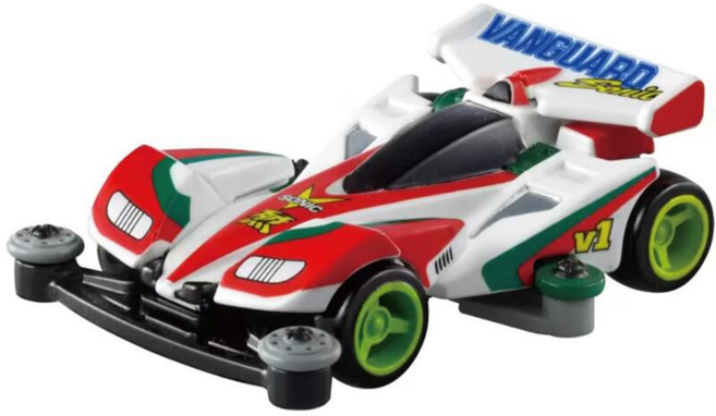 TAKARA TOMY TOMICA 無極限 迷你四驅車, 白色 + 紅色, 1個