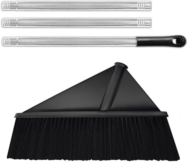 월드크린 빅헤드 빗자루 3단 분리형, 혼합색상, 1개