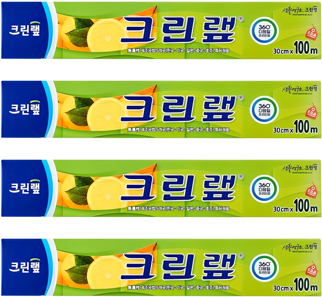 크린랩 위생랩, 100m, 4개