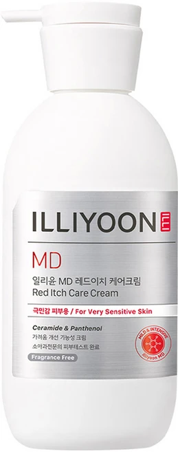 일리윤 MD 레드이치 케어크림, 330ml, 1개 - 쿠팡