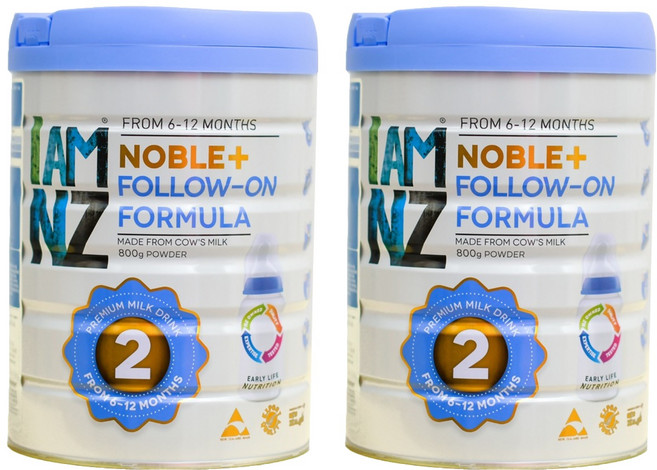 아이엠뉴질랜드 아이엠엔젯 노블 + 조제분유 2단계, 800g, 2개