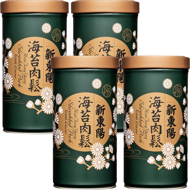新東陽 海苔肉鬆, 255g, 4罐