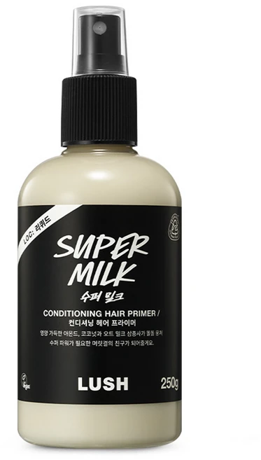 러쉬 수퍼 밀크 컨디셔닝 헤어 프라이머, 250g, 1개 - 쿠팡